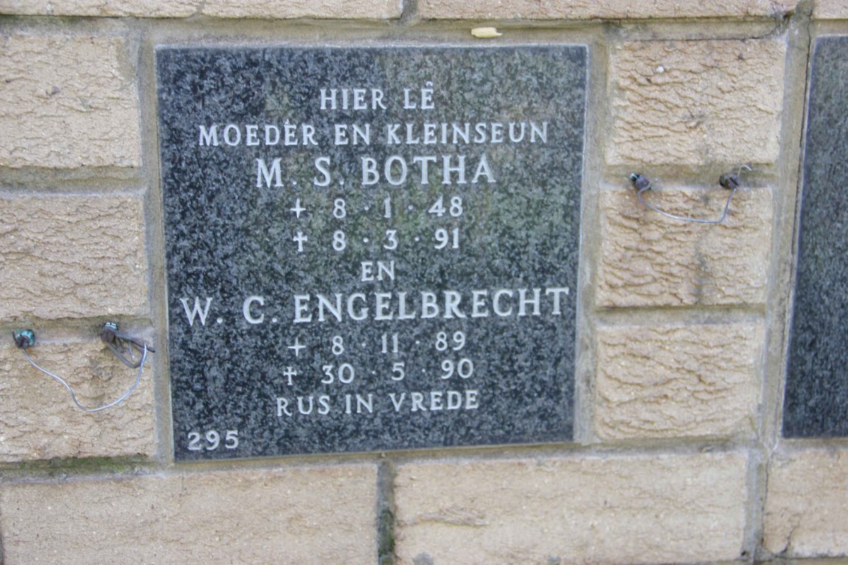 BOTHA M.S. ??48-??91 :: ENGELBRECHT W.C. ??89-??90