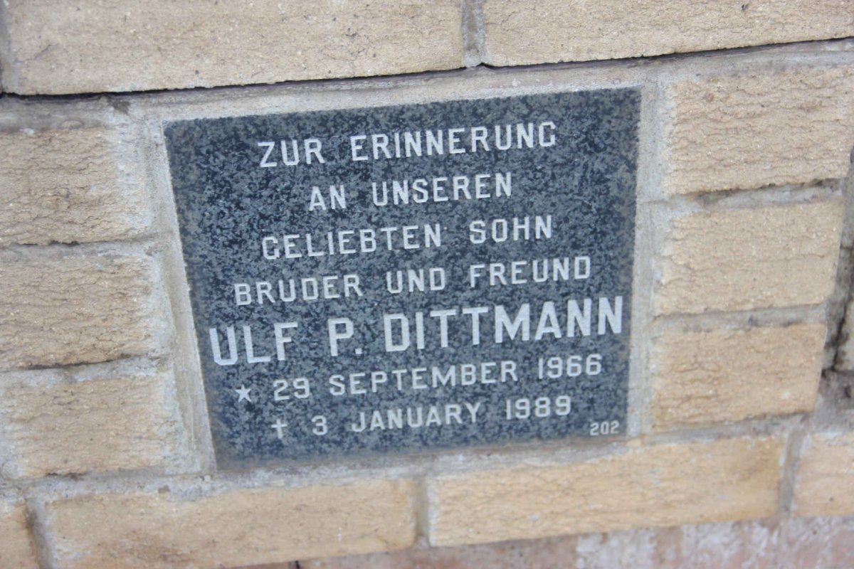 DITTMAN Ulf P. 1966-1989