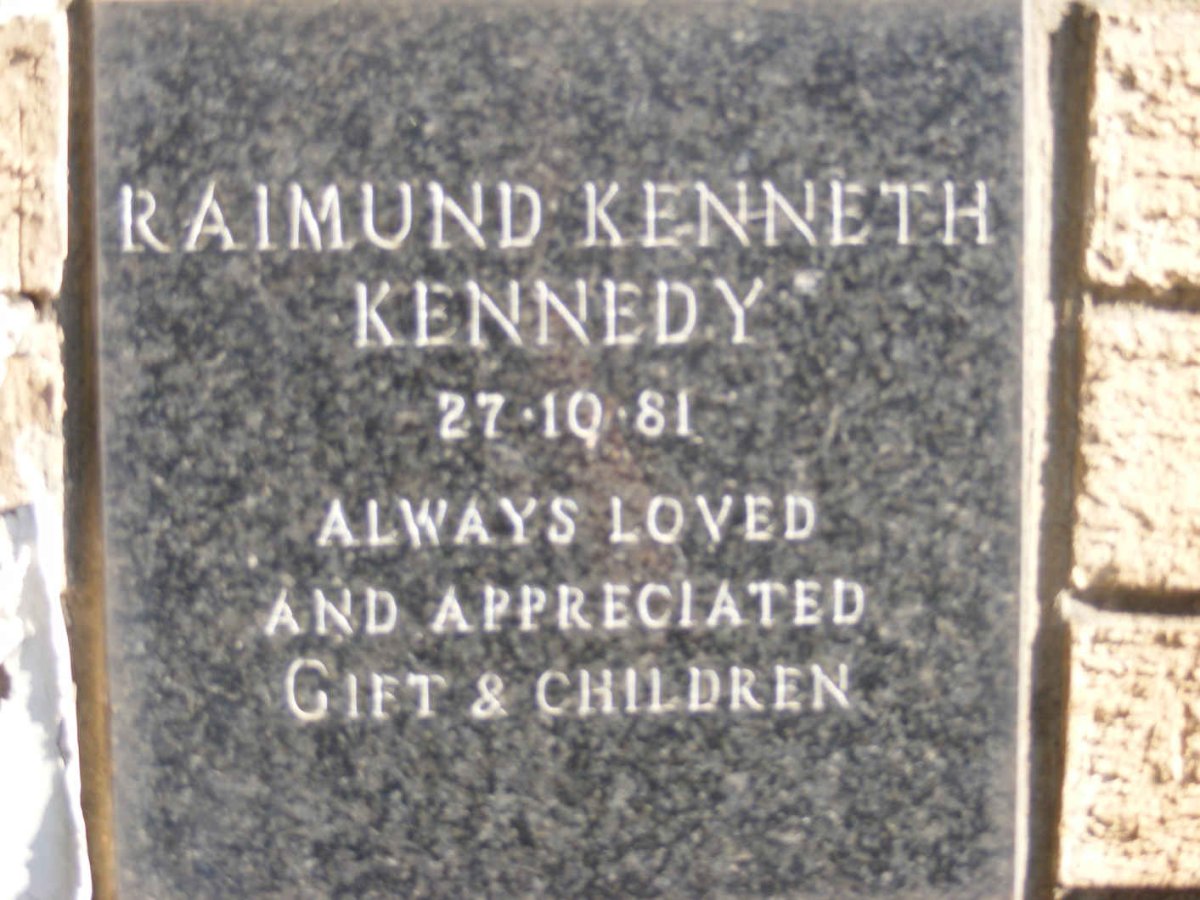 KENNEDY Raimund Kenneth -1981
