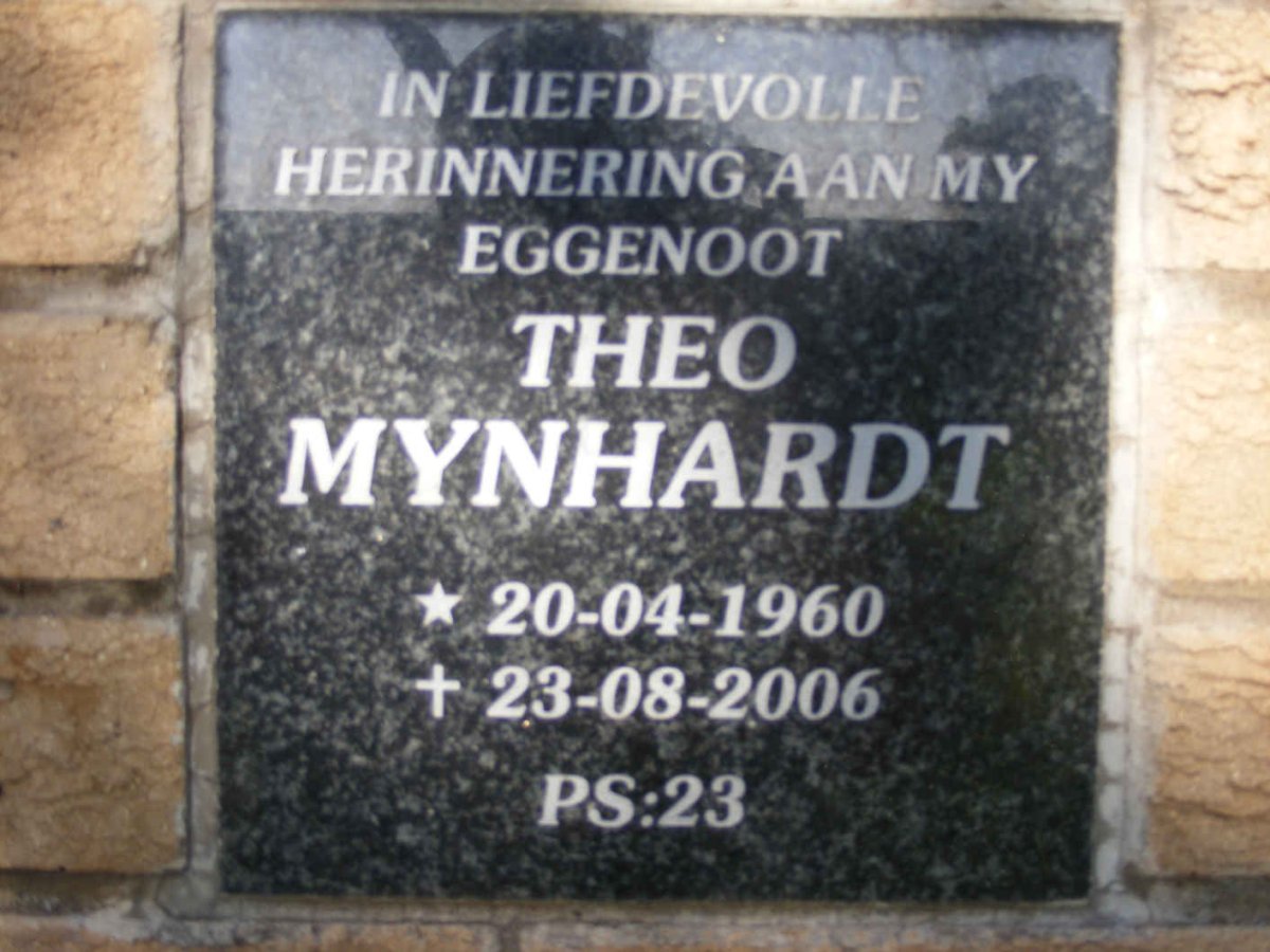 MYNHARDT Theo 1960-2006