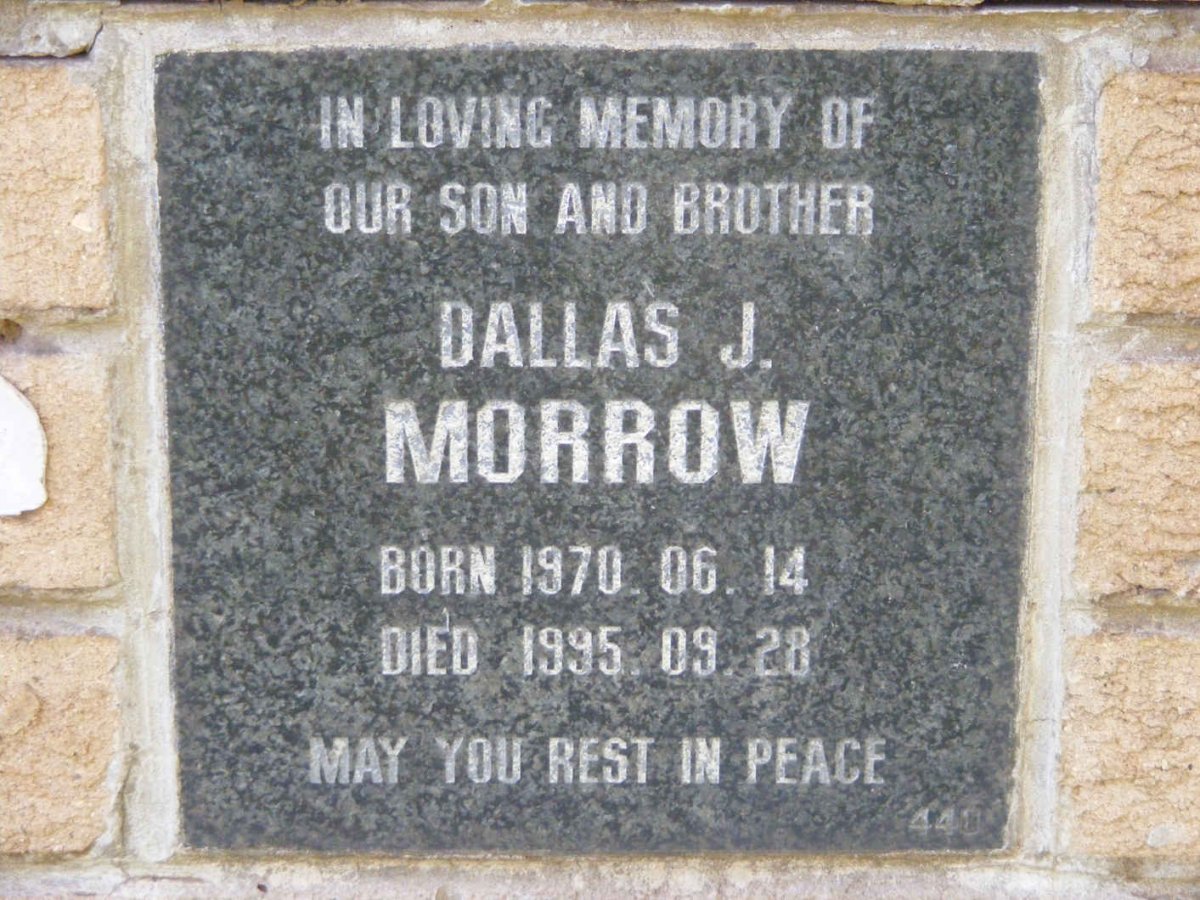 MORROW Dallas J. 1970-1995