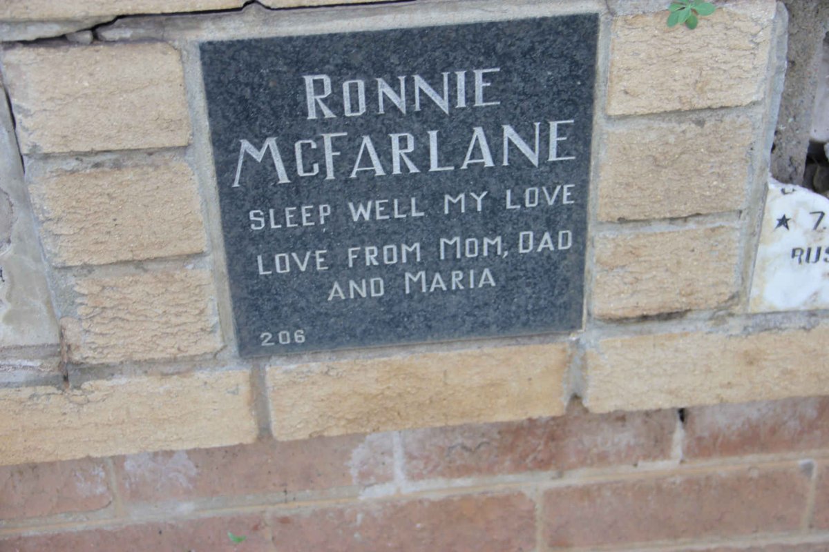 McFARLANE Ronnie