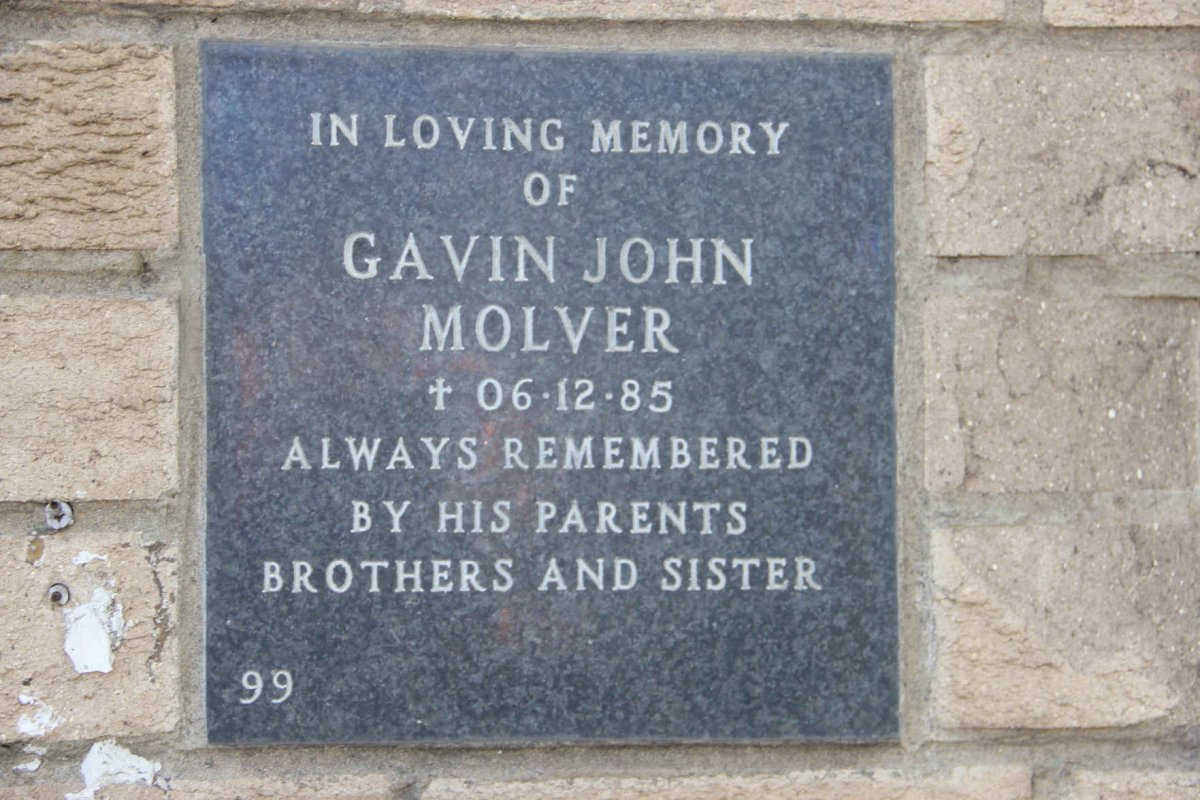 MOLVER Gavin John -??85
