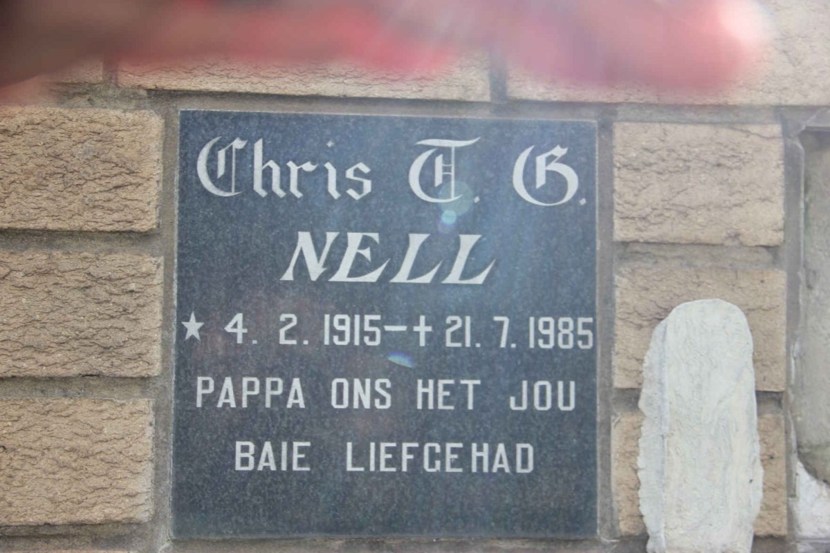 NELL T.B. 1915-1985