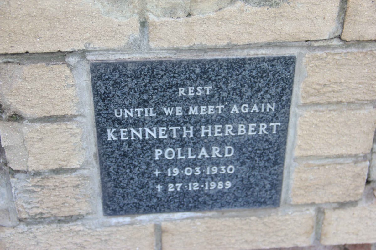 POLLARD Kenneth Herbert 1930-1989