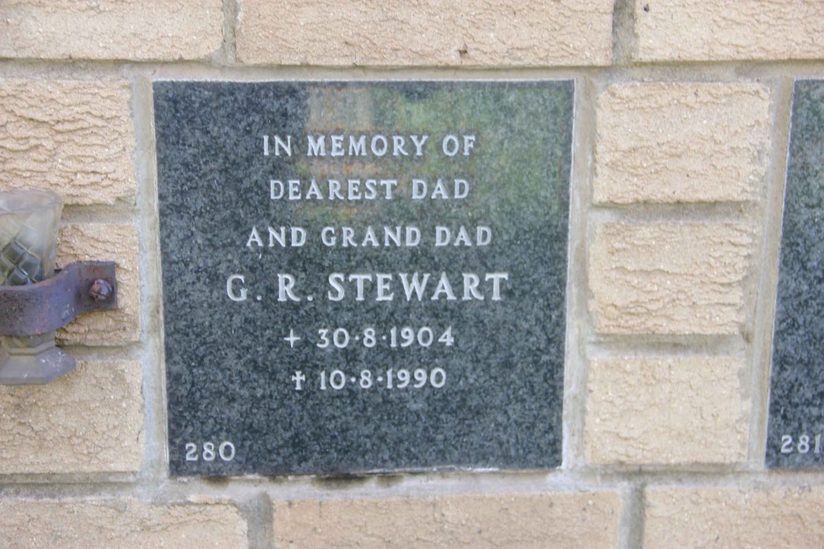 STEWART G.R. 1904-1990