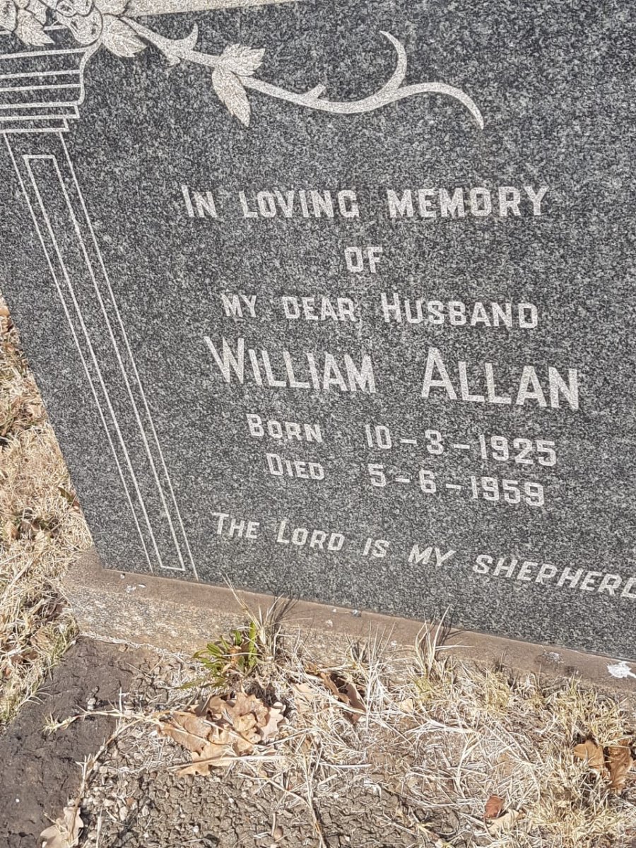 ? William Allan 1925-1959