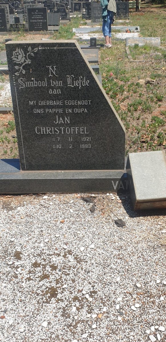 ? Jan Christoffel, va? 1921-1983