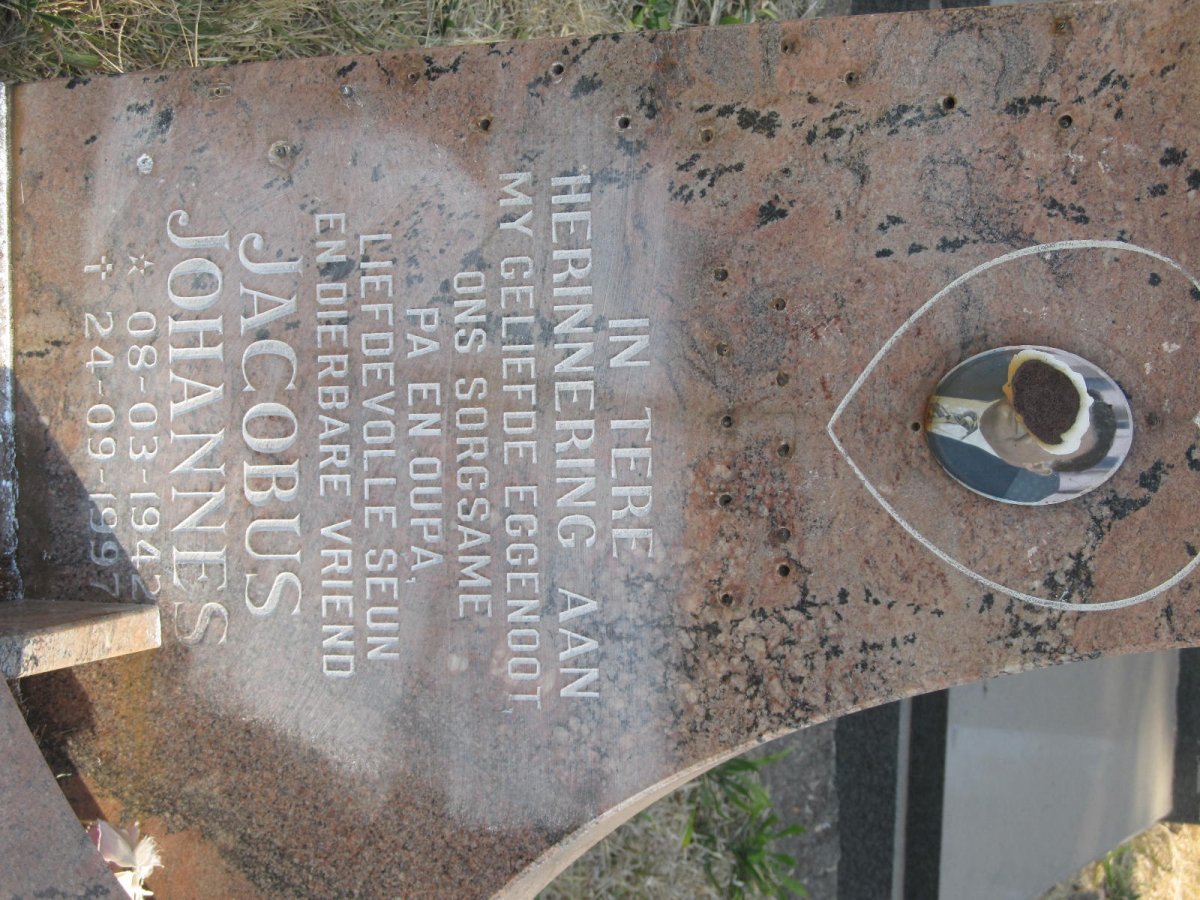 ? Jacobus Johannes 1942-1997
