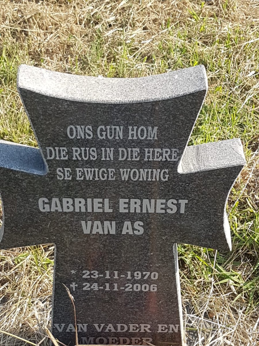 AS Gabriel Ernest, van 1970-2006