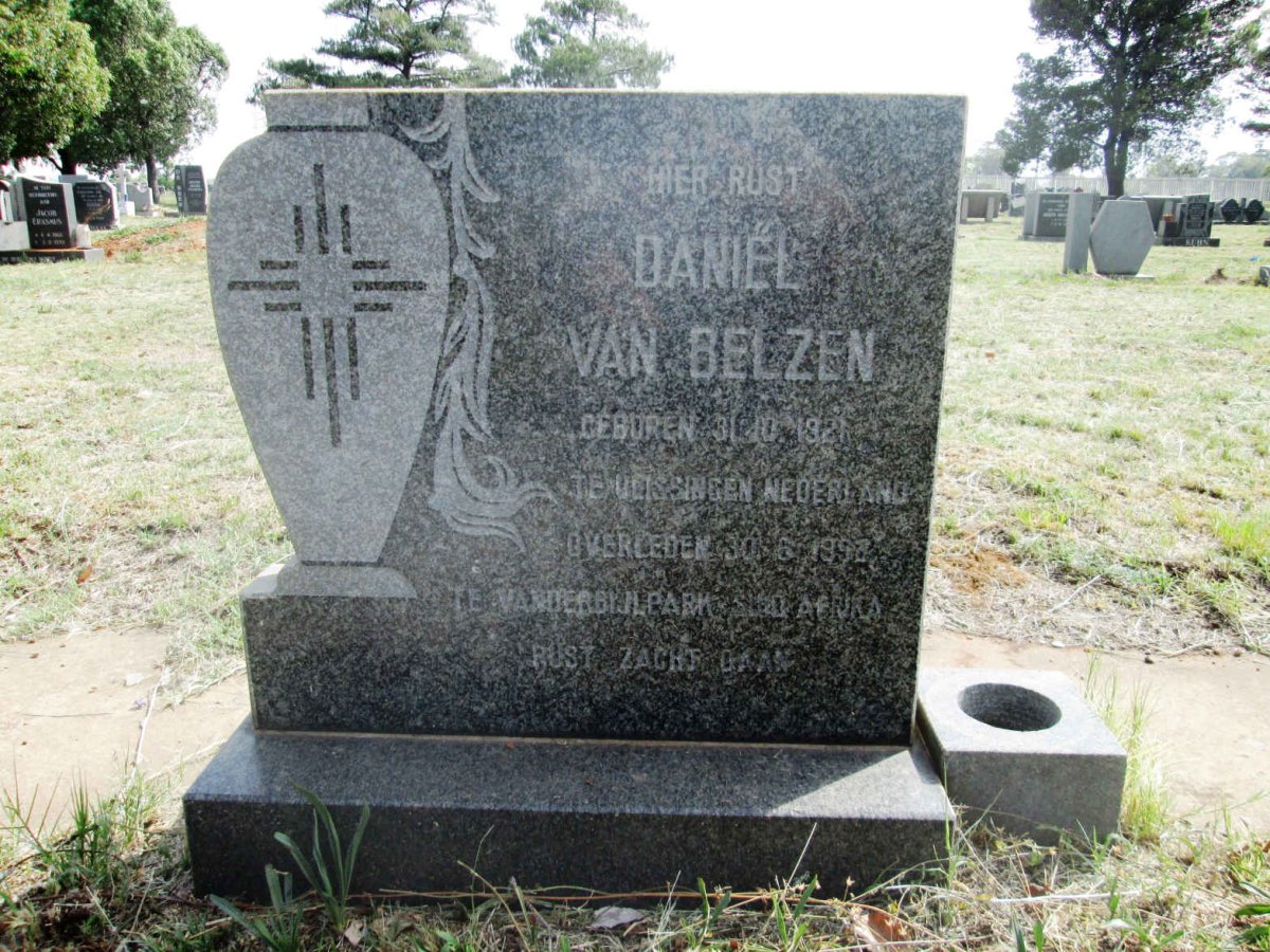 BELZEN Daniel, van 1921-1992