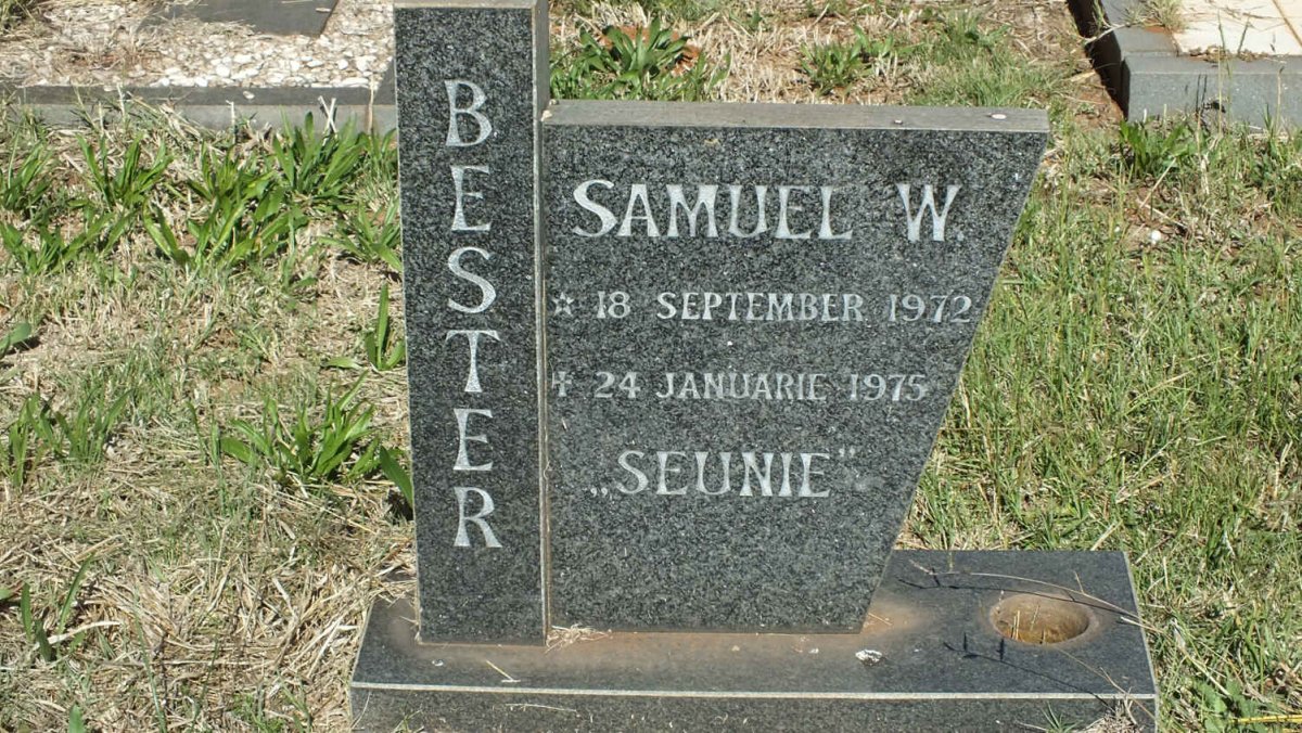 BESTER Samuel W. 1972-1975