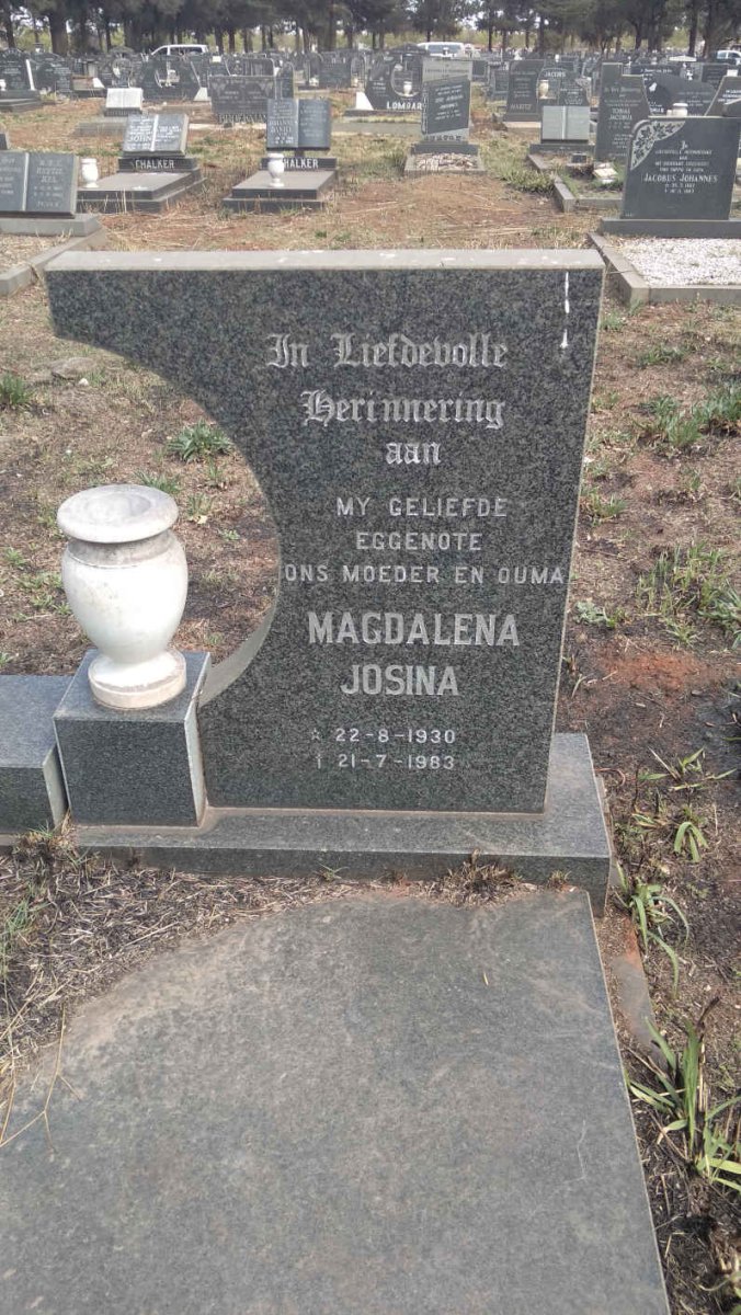 BEETS Francois Marthunuis 1923-1992 &amp; Magdalena Josina 1930-1983