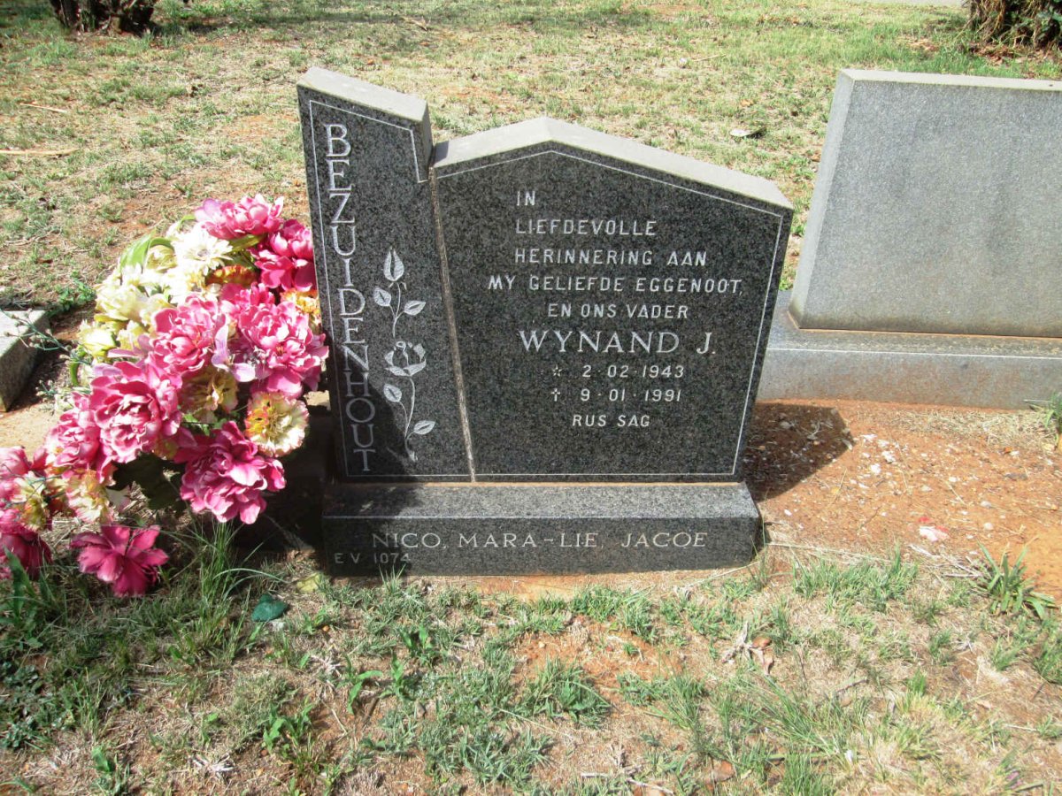 BEZUIDENHOUT Wynand J. 1943-1991