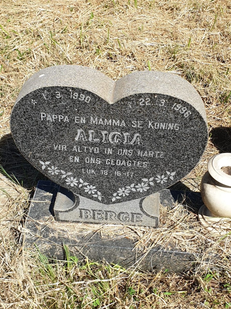 BERGE Alicia 1990-1996
