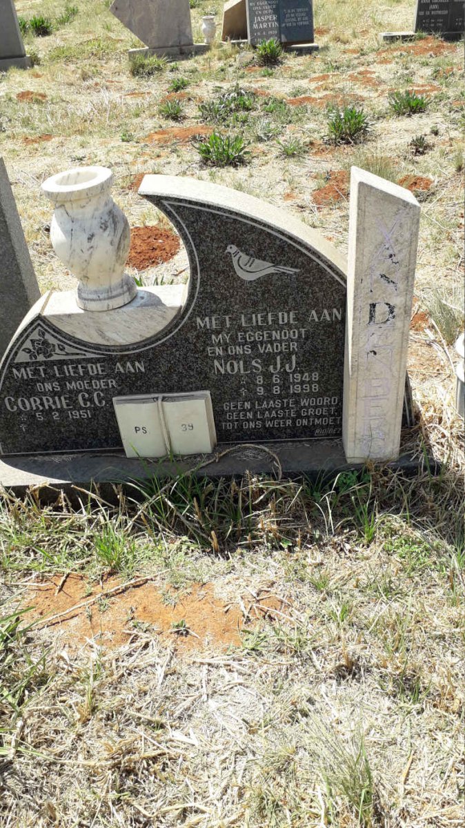 BERG Nols J.J., van den 1948-1998 &amp; Corrie C.C. 1951-