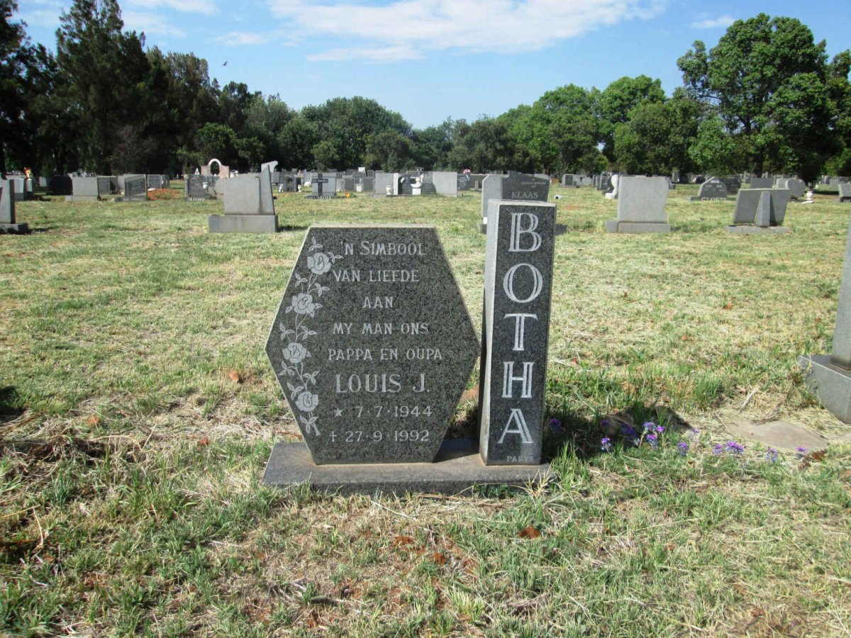 BOTHA Louis J. 1944-1992