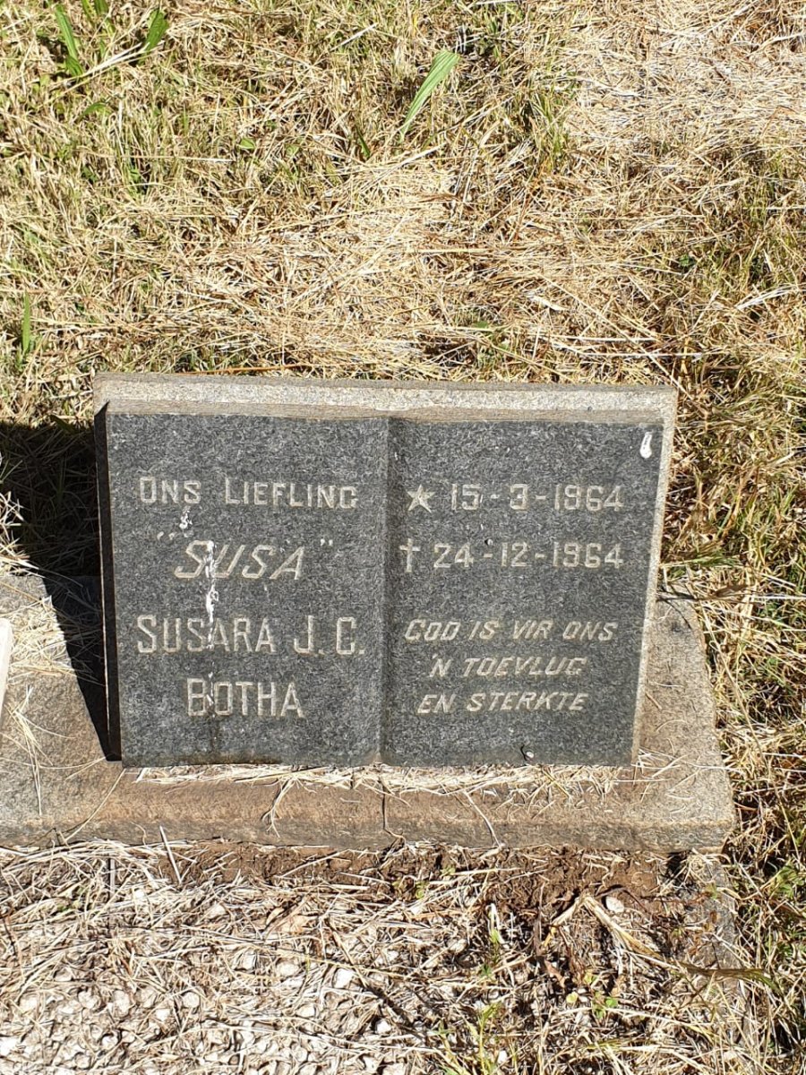 BOTHA Susara J.C. 1964-1964