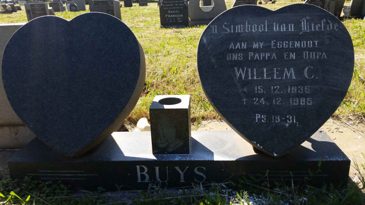 BUYS Willem C. 1935-1985