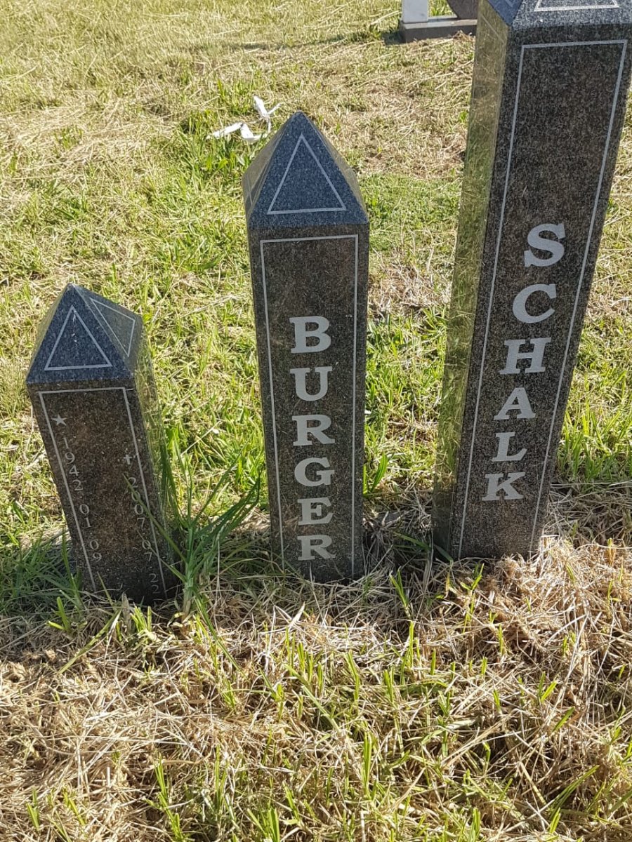 BURGER Schalk 1942-2007