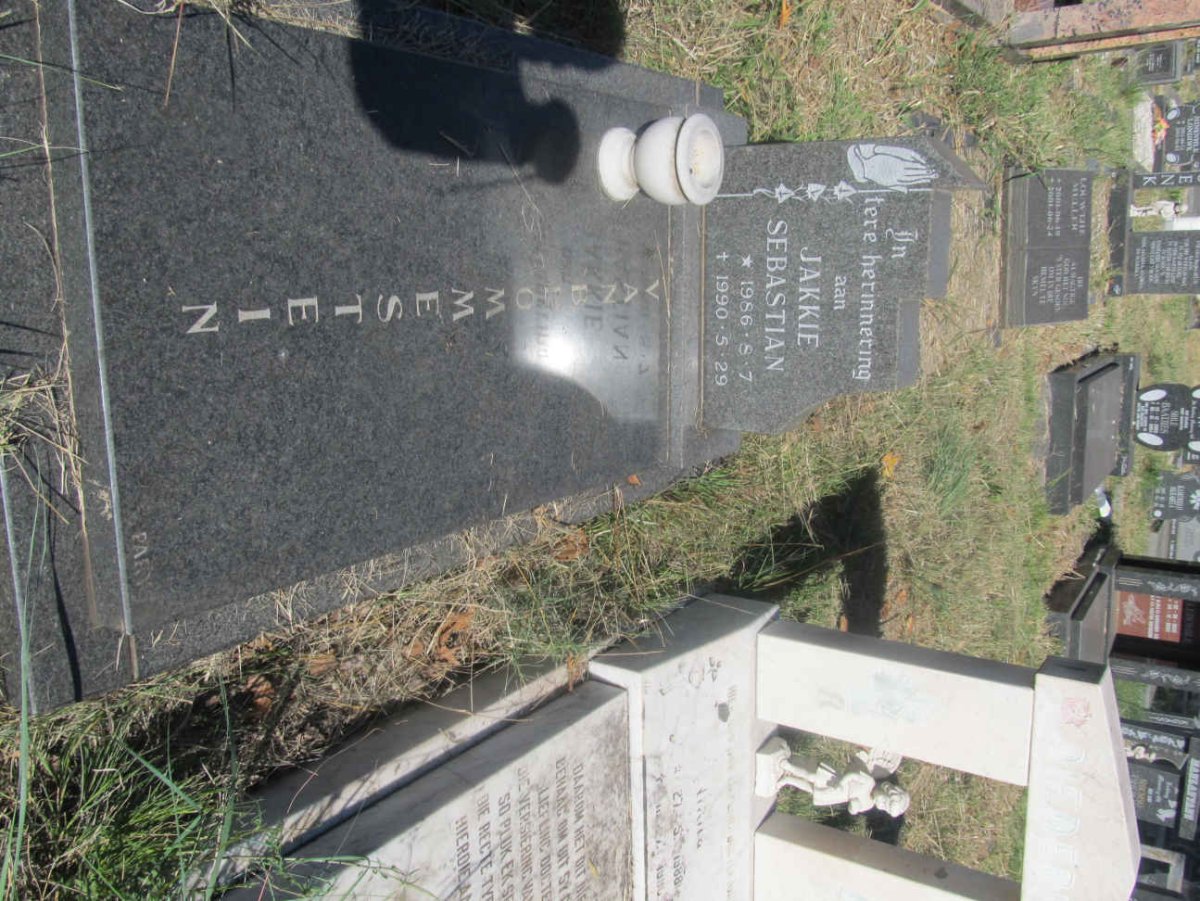BLOMMESTEIN Jakkie Sebastian, van 1986-1990