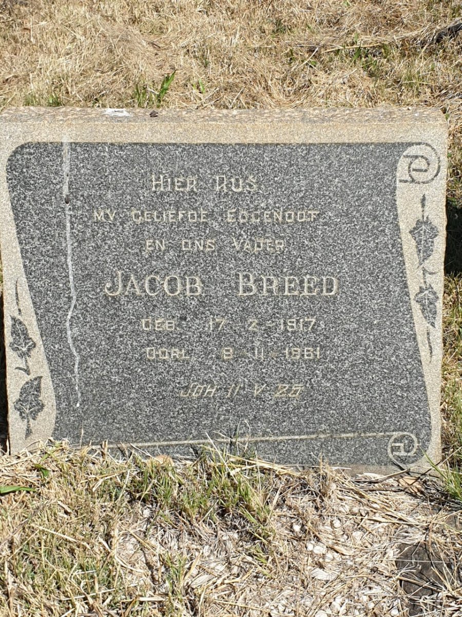 BREED Jacob 1917-1961