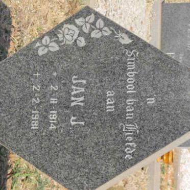 BRUYN Jan J., de 1914-1981 &amp; Susanna F. 1918-2012