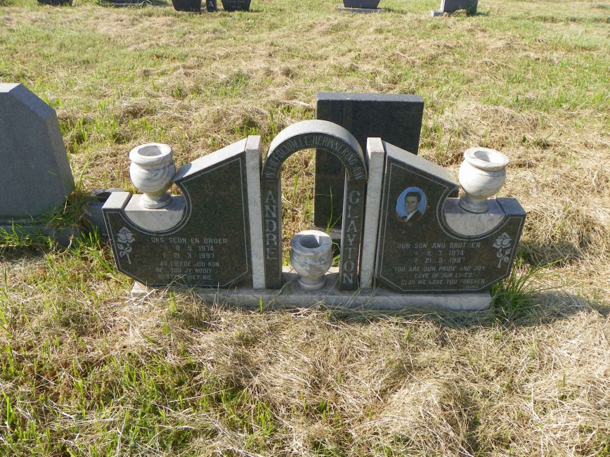 CLAYTON Andre 1974-1997