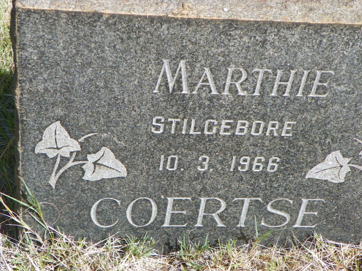 COERTSE Marthie 1966-1966