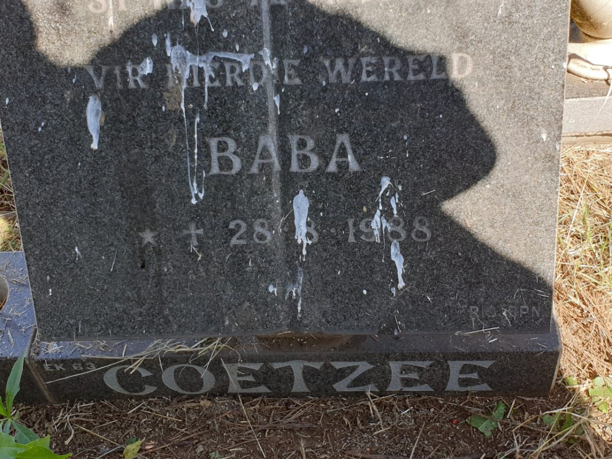 COETZEE Baba 1988-1988