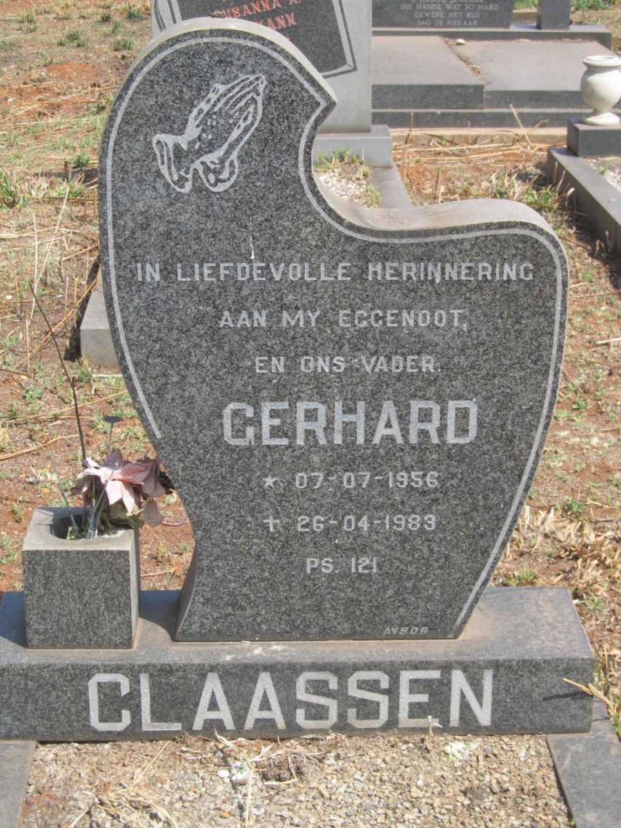 CLAASSEN Gerhard 1956-1983