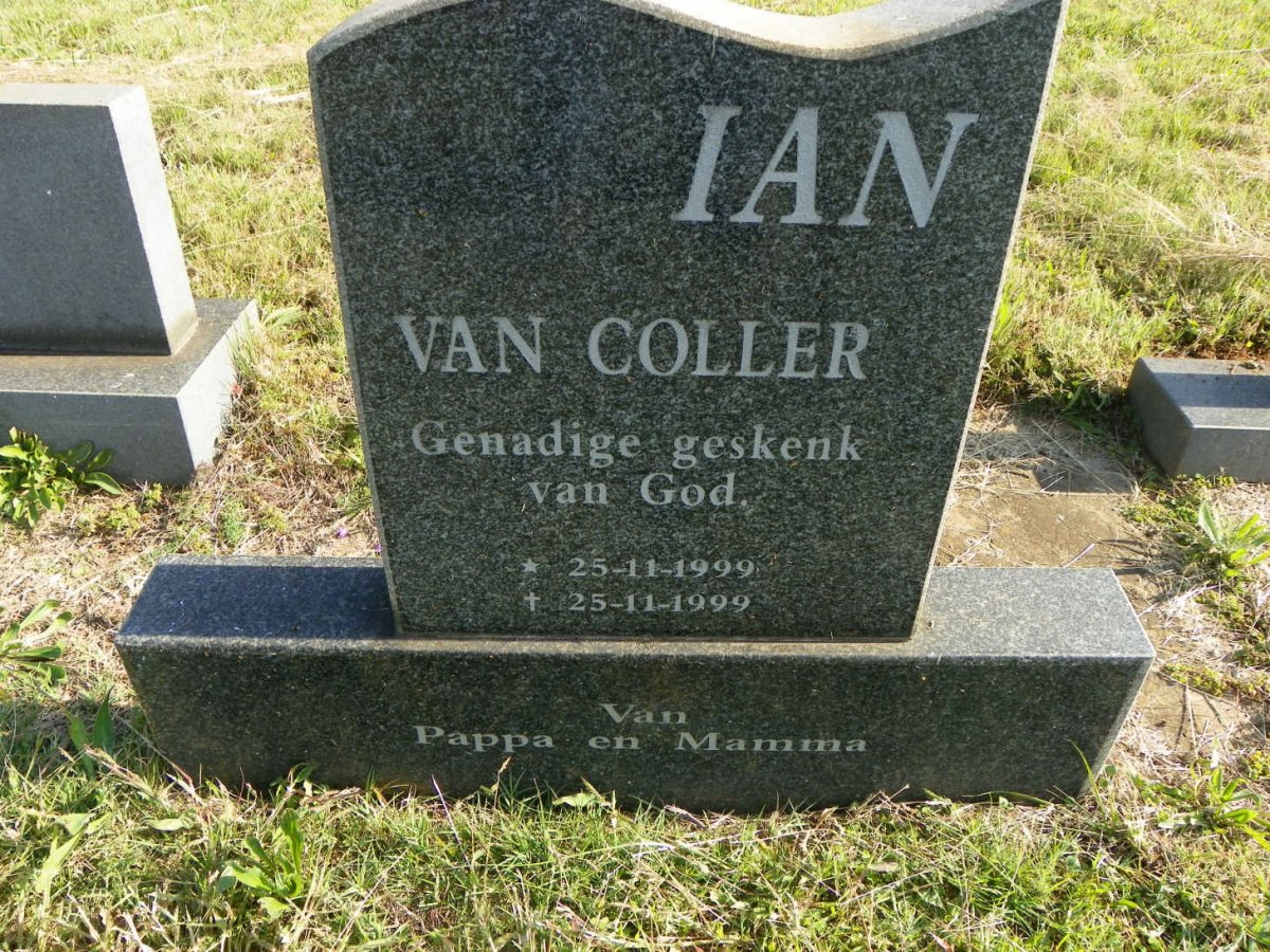 COLLER Ian, van 1999-1999