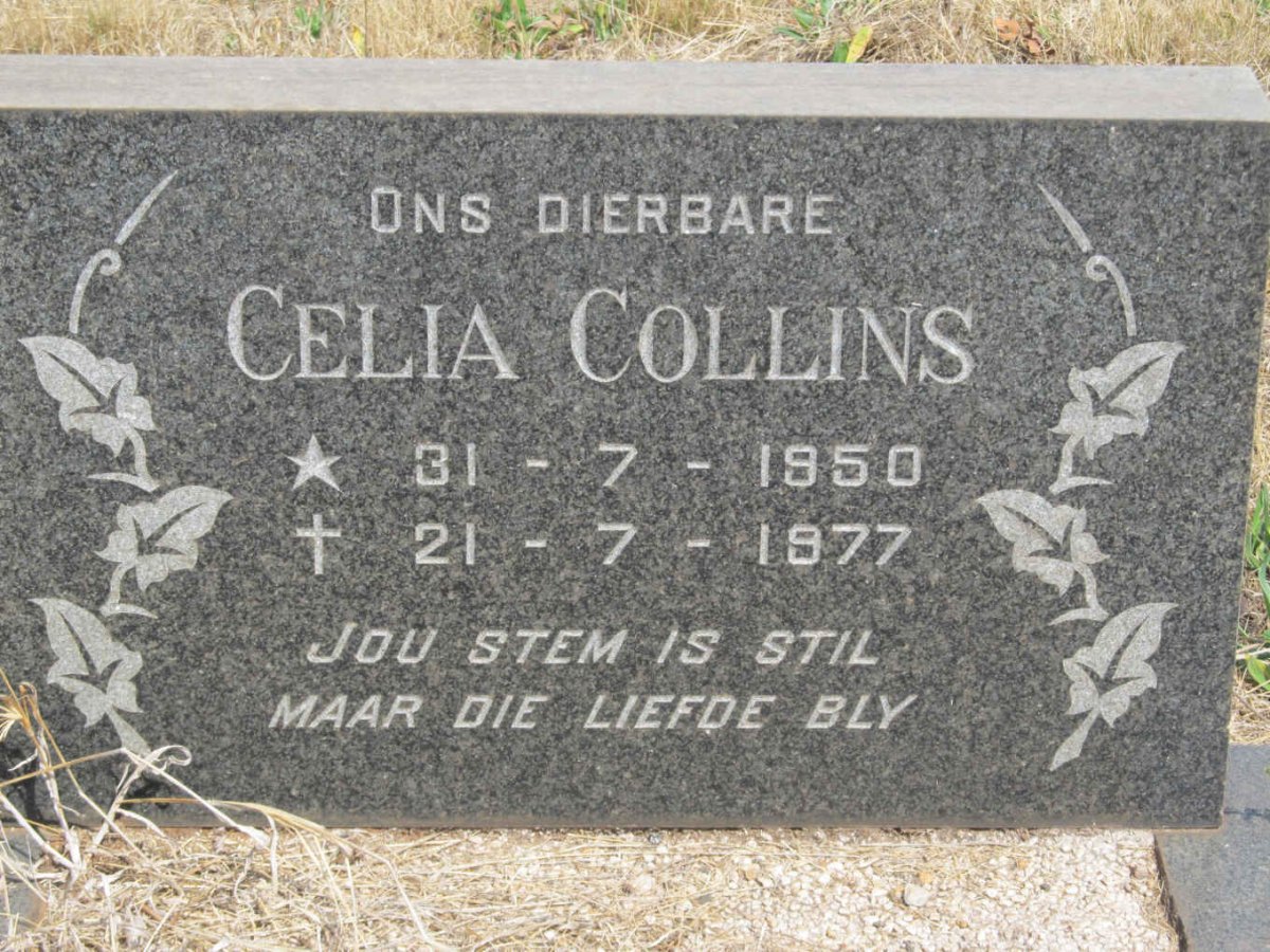 COLLINS Celia 1950-1977