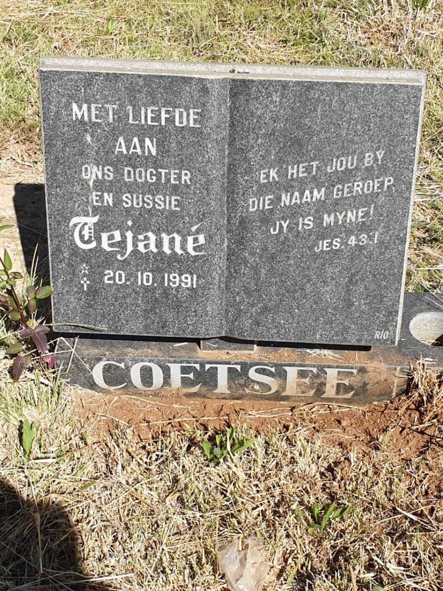 COETSEE Tejané 1991-1991