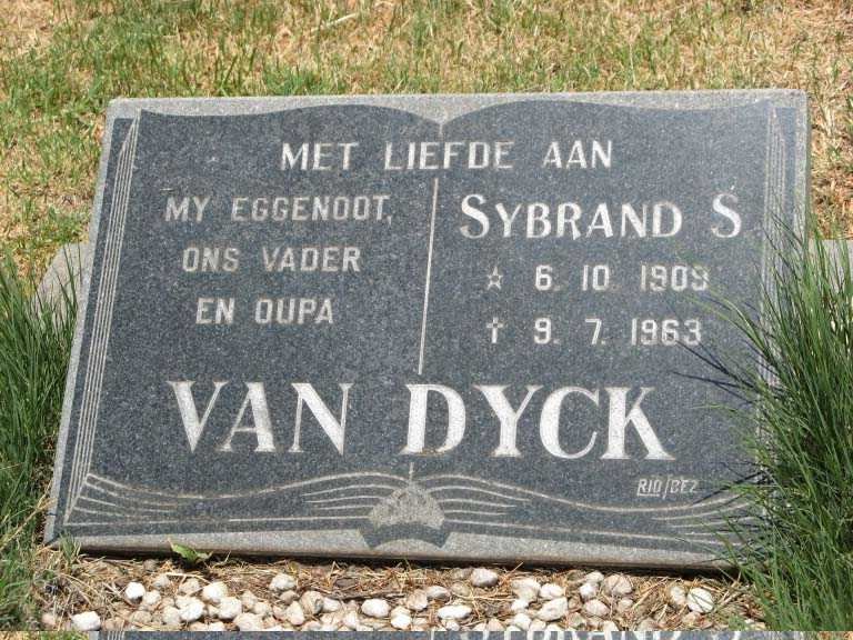 DYCK Sybrand S., van 1909-1963