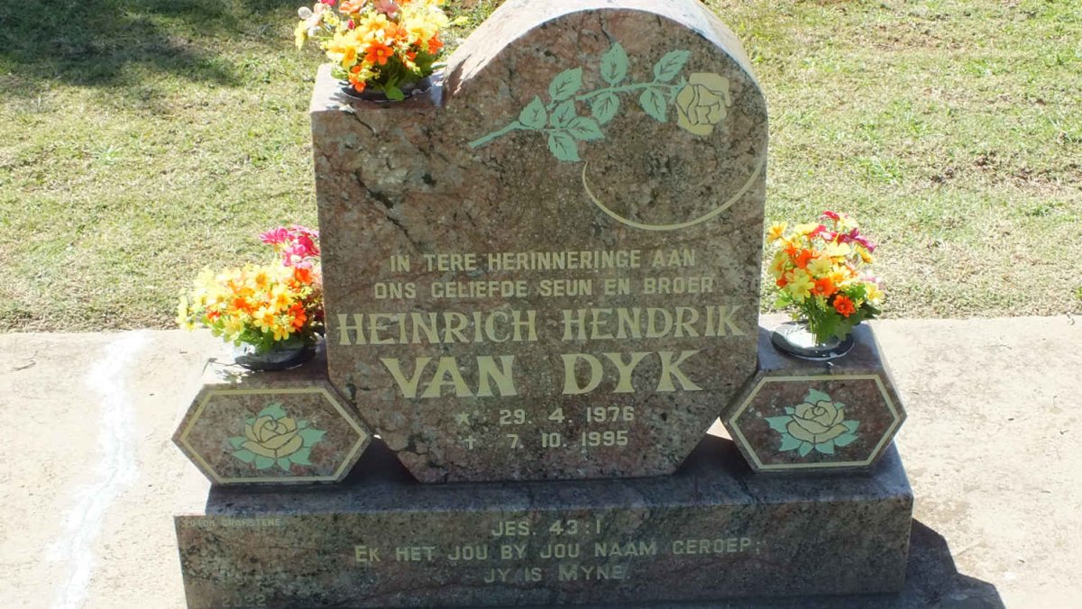 DYK Heinrich Hendrik, van 1976-1995