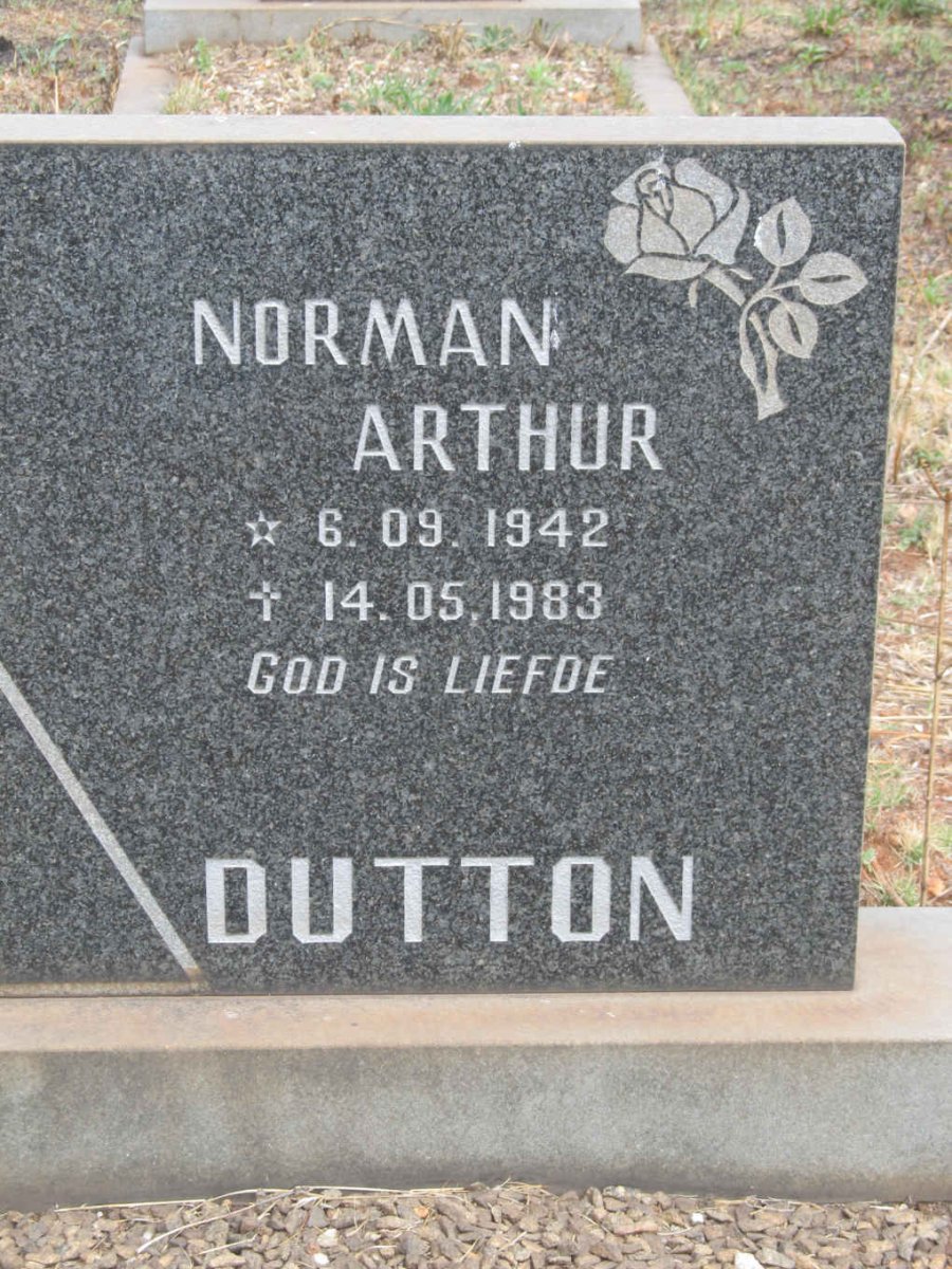 DUTTON Norman Arthur 1942-1983