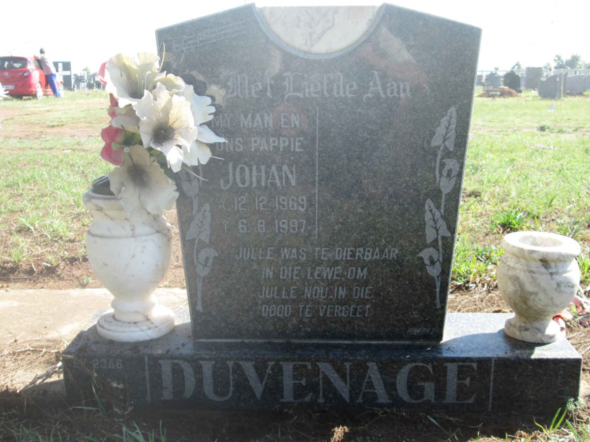 DUVENAGE Johan 1969-1997