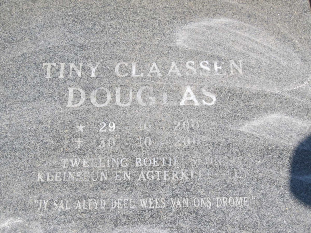DOUGLAS Tiny Claassen 200?-2005