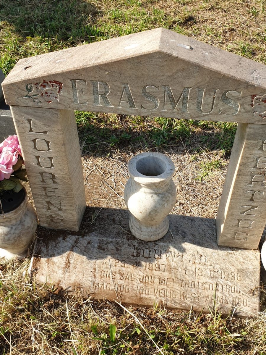 ERASMUS Lourens Hertzog 1897-1938