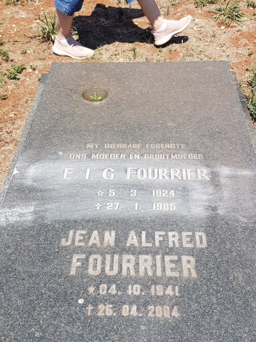 FOURRIER E.I.G. 1924-1985 :: FOURRIER Jean Alfred 1941-2004