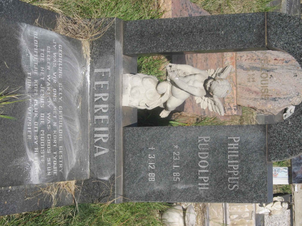 FERREIRA Philippus Rudolph 1985-1988
