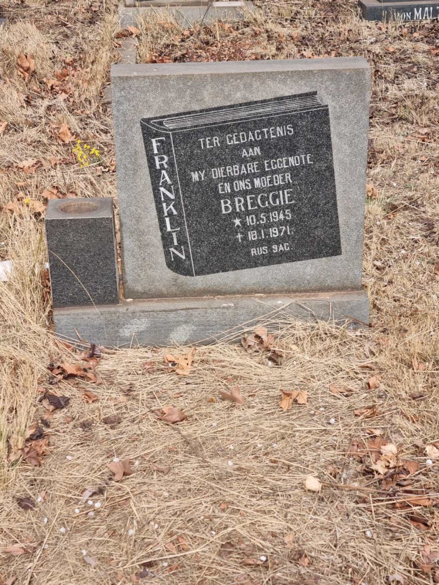 FRANKLIN Breggie 1945-1971