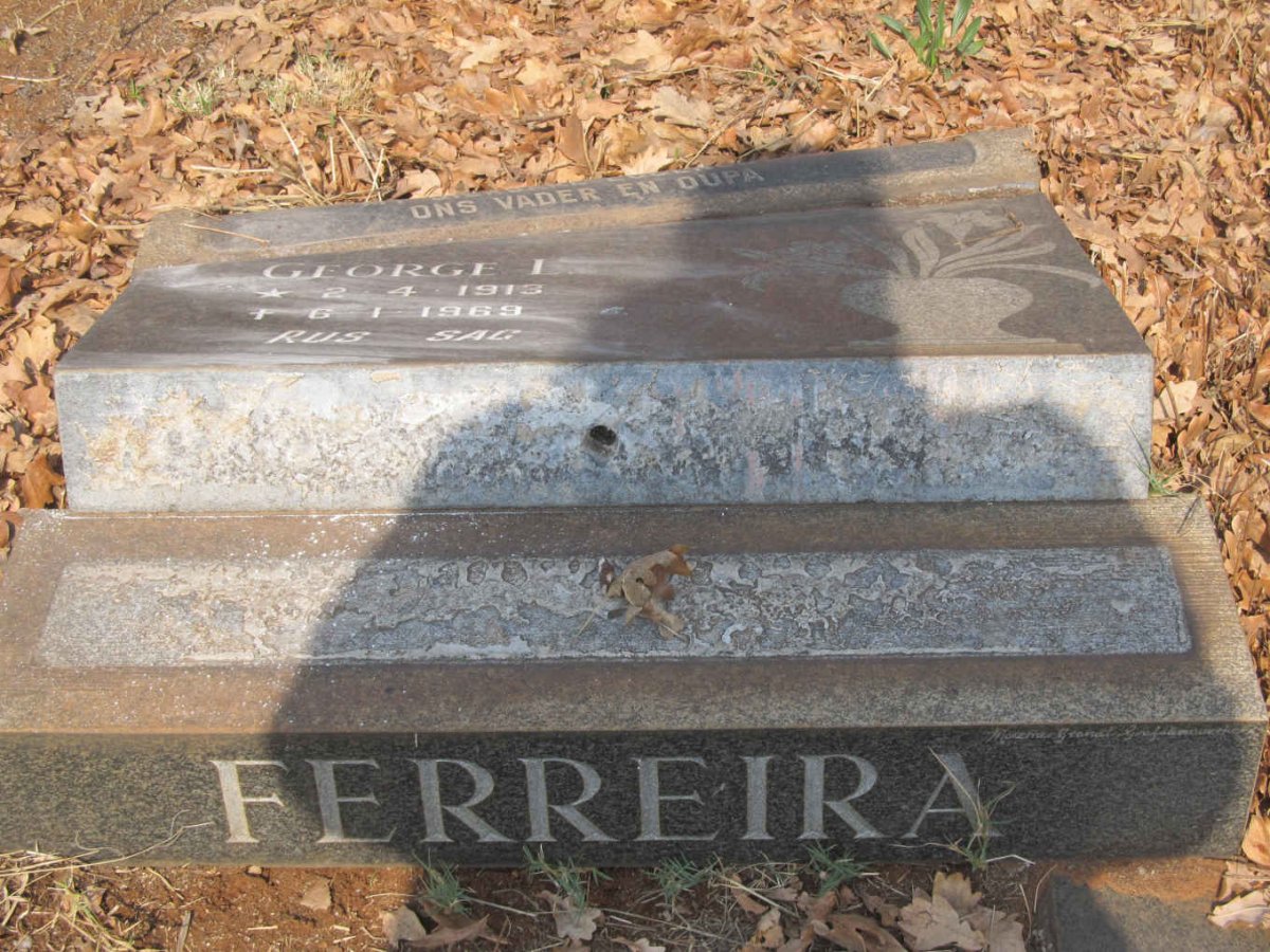FERREIRA George L. 1913-1969