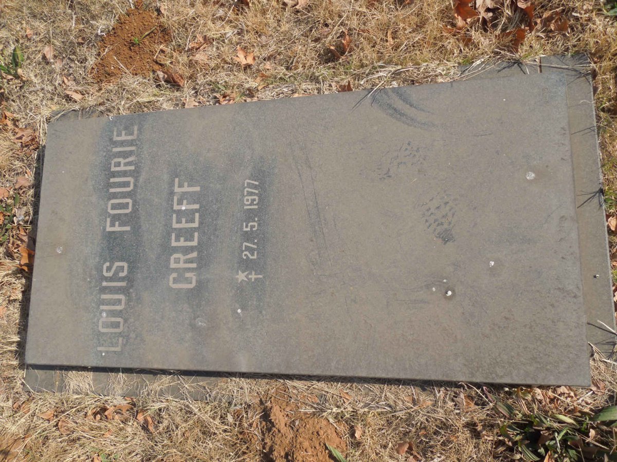 GREEFF Louis Fourie 1977-1977