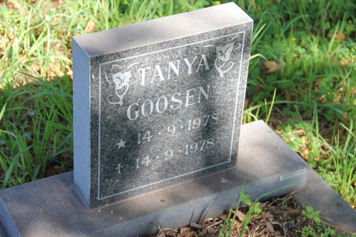 GOOSEN Tanya 1978-1978
