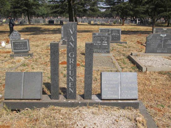 GREUNEN Maria Catharina Jacomina, van 1904-1976