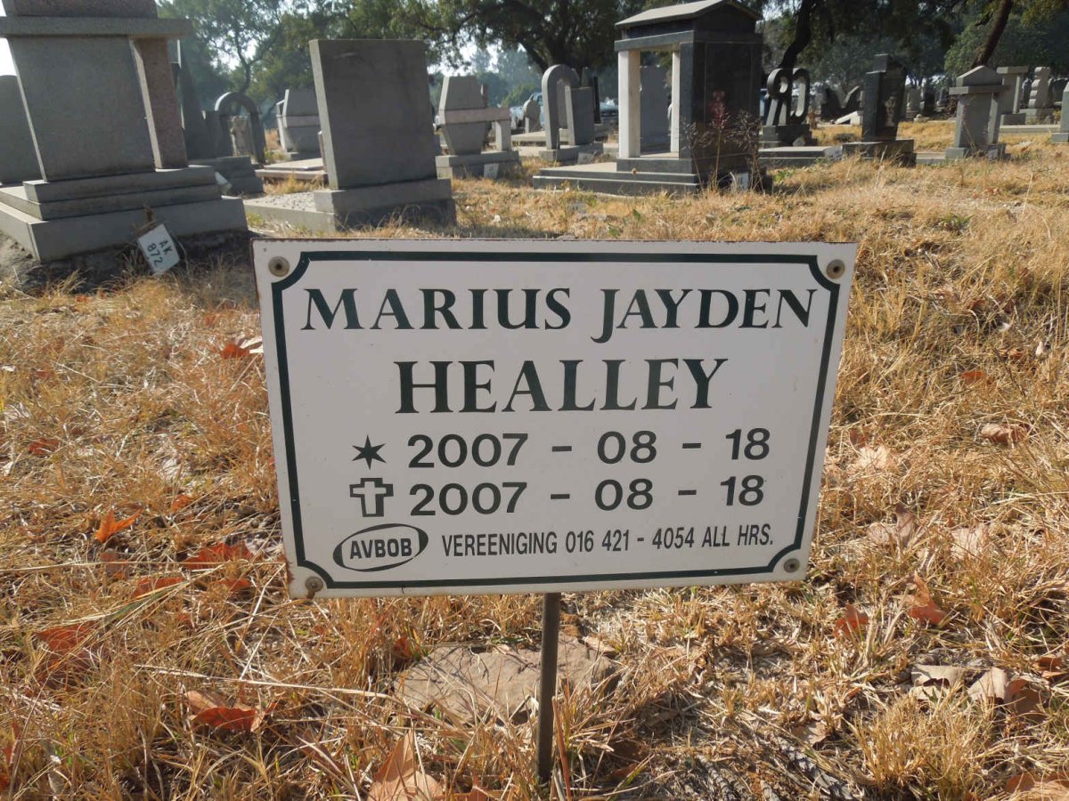 HEALLEY Marius Jayden 2007-2007