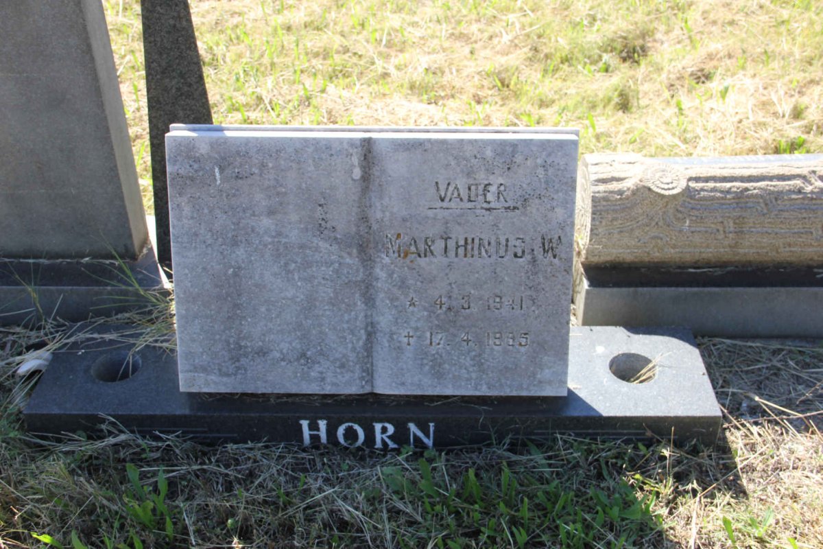 HORN Marthinus W. 1941-19?5