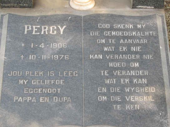 HAVENGA Percy 1906-1976